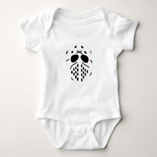 Creepy Hockey Mask Products Baby Bodysuit