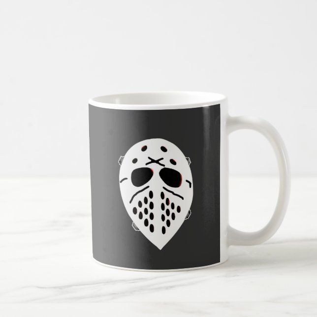 Creepy Hockey Mask Products Coffee Mug (Right)