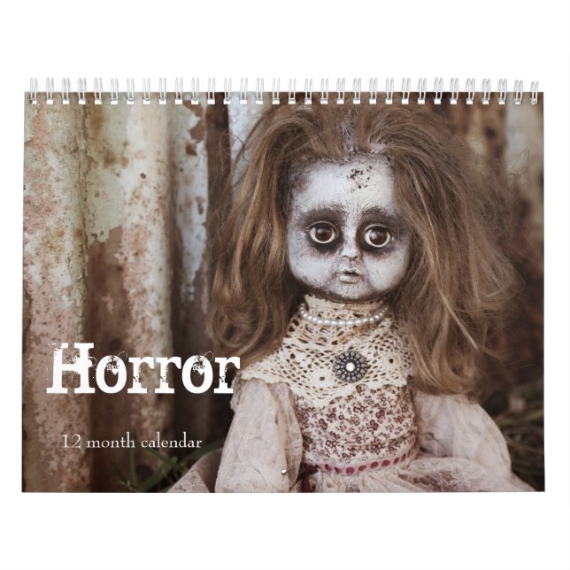 Creepy Horror 2026 Calendar (Cover)