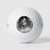 Creepy Horror Doll Aesthetic Anime Girl