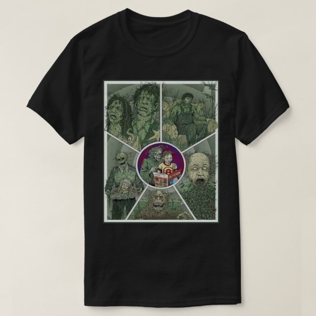Creepy is back Fan art gifts T-Shirt (Design Front)