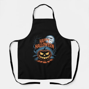 Creepy Jack O’ Lantern Halloween Apron