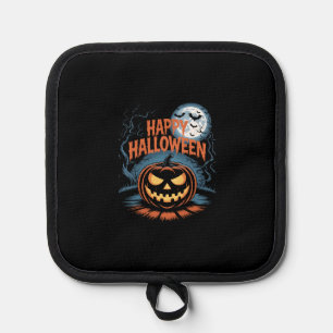 Creepy Jack O� Lantern Halloween Pot Holder