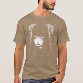 Creepy Japanese Anime Manga Horror Pastel Goth Gru T-Shirt