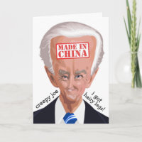 CREEPY JOE BIDEN FUNNY BIRTHDAY CARDS