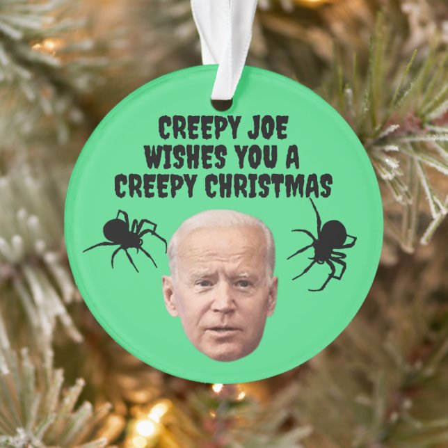 CREEPY JOE FUNNY CHRISTMAS ORNAMENTS (Tree)