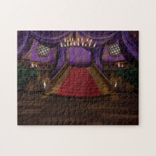 Creepy Mansion Stairway Jigsaw Puzzle