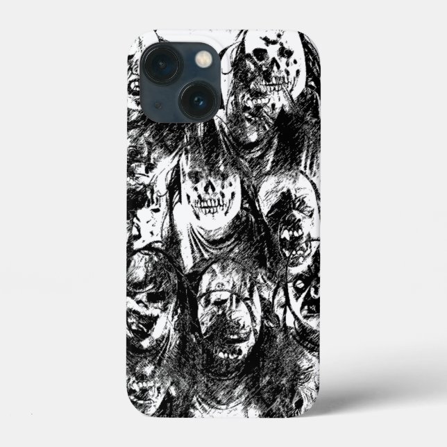 Creepy Masks  Case-Mate iPhone Case (Back)