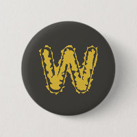 Creepy Monogram Moody Yellow on Dark Grey