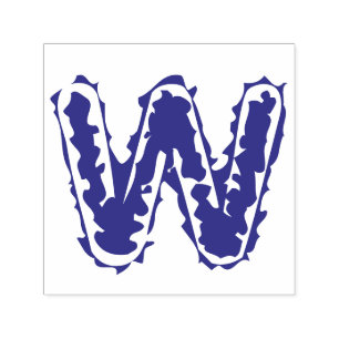 Creepy Monogram Self-inking Stamp