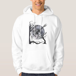 Creepy Moon Guitar Tree Shirt – Dark Art Tee
