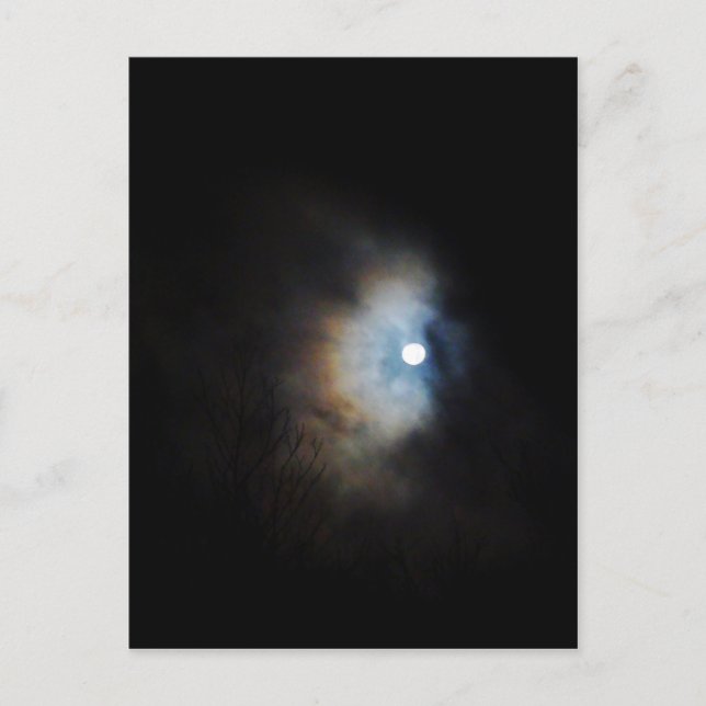 Creepy Night Sky Postcard (Front)