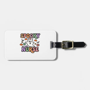 Creepy Nurse Classic T-Shirt Luggage Tag