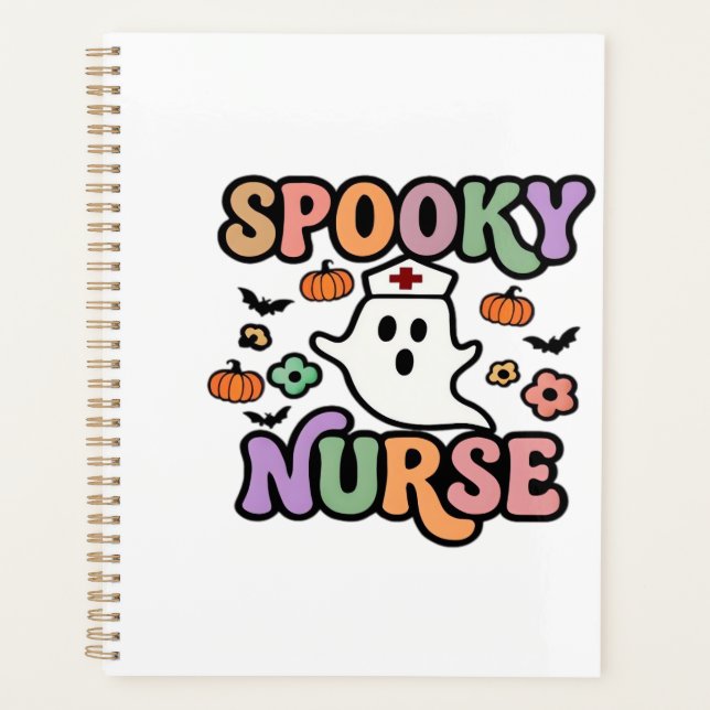 Creepy Nurse Classic T-Shirt Planner (Front)