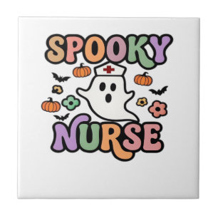Creepy Nurse Classic T-Shirt Tile