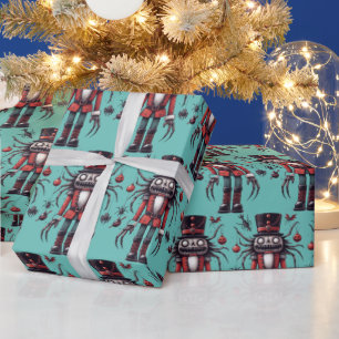 Creepy Nutcracker Wrapping Paper