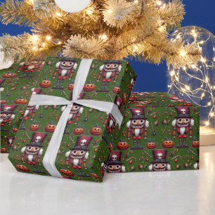 Creepy Nutcracker Wrapping Paper