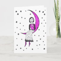 Creepy over the moon and stars