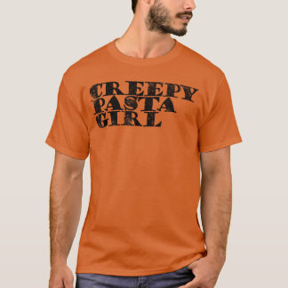 Creepy Pasta Girl Womens Scary Horror Creepypasta  T-Shirt