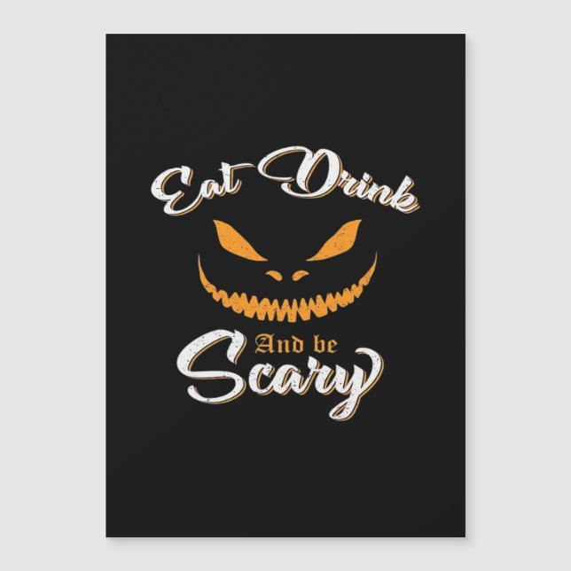 Creepy Pumpkin Monster Halloween (Front)