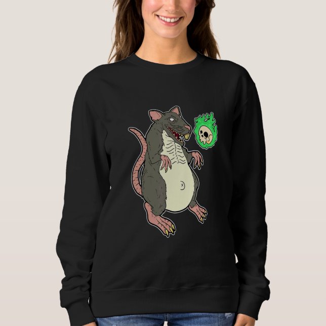 Creepy Ratzilla Sweatshirt (Front)