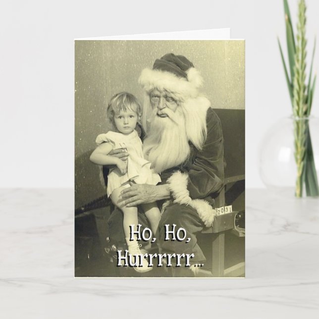 Creepy Santa Beaten Down Announcement (Front)