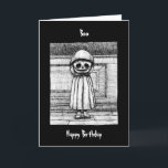 Creepy Scary Child Skelton Goth Dark Birthday     Card<br><div class="desc">From silly jokes to serious romantic statements, MiKa Art Zazzle shop has something for everyone. Canadiana, Japanese gifts, jewelry, cases for electronic devices, fun buttons, mug cups, ornaments, cards and posters….. Please take some time and look around. You may even find something you didn’t know you wanted! I’m curious about...</div>