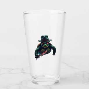 Creepy Scary Halloween Turtle T-Shirt Glass