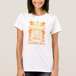 Creepy Since October 1982 Born To Spookiest Hallow T-Shirt