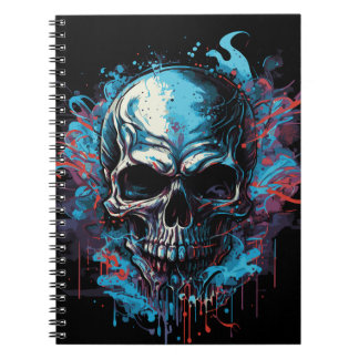 Creepy Skull Notebook