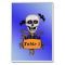 Creepy Skull Tree Beware Sign Bats