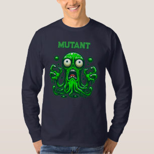 Creepy Slime Zombie Alien – Neon Green Monster T-Shirt