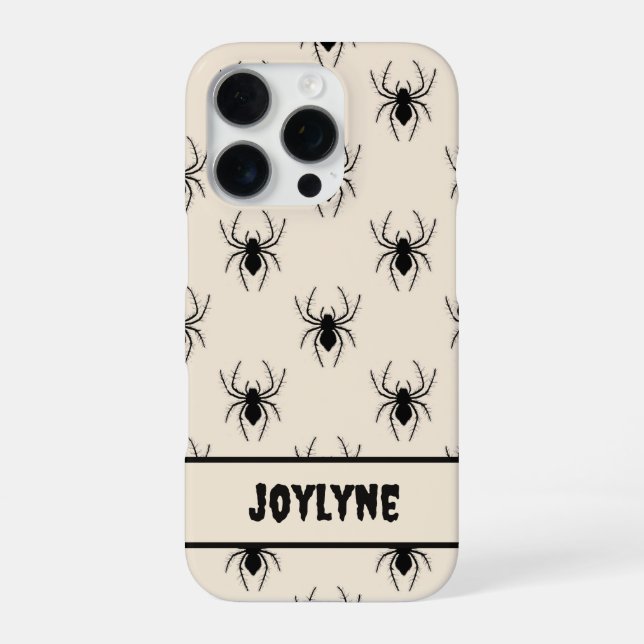 Creepy Spider Halloween iPhone Case (Back)