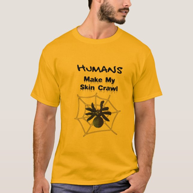Creepy Spider T-Shirt (Front)