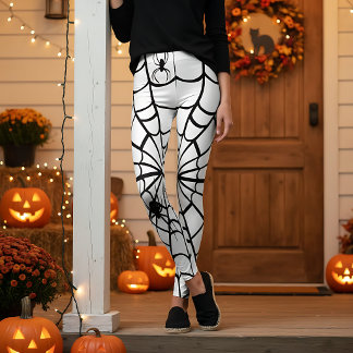 Creepy Spider Web Leggings