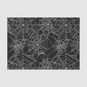 Creepy Spider Webs Tissue Paper