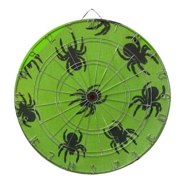 Creepy Spiders Dartboard (Front)