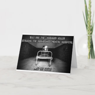 Creepy Valentine Holiday Card