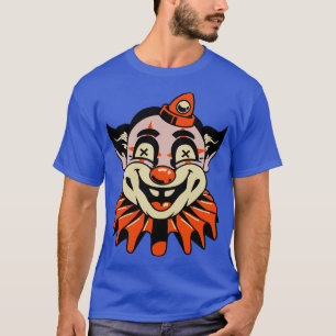 Creepy Vintage Clown Halloween T-Shirt