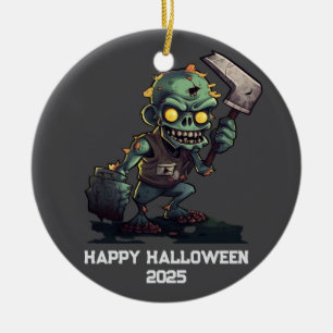 Creepy Walking Zombie Ornament