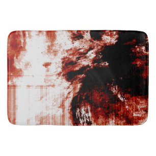 Creepy Zombie Bloody Large Bath Mat
