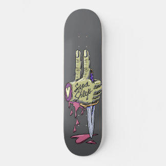 Creepy Zombie Hand Skateboard 8.0