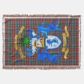Creighton Coat of Arms Throw Blanket