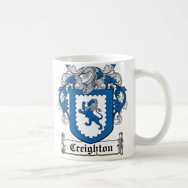 Creighton Family Crest Coffee Mug (Right)
