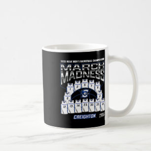 Creighton March Madness 2025 Men's Sketll Nil  Coffee Mug