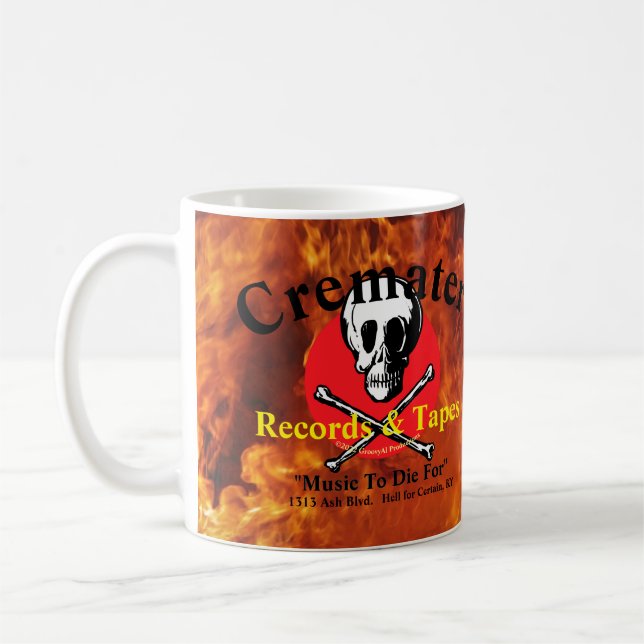 Cremater Records Coffee Mug (Left)