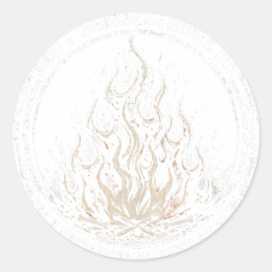 Cremationist Alibi Classic Round Sticker