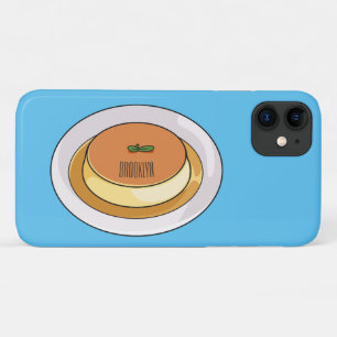 Creme caramel cartoon illustration  Case-Mate iPhone case