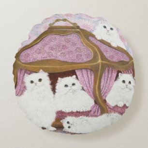 Creme de la creme round cushion
