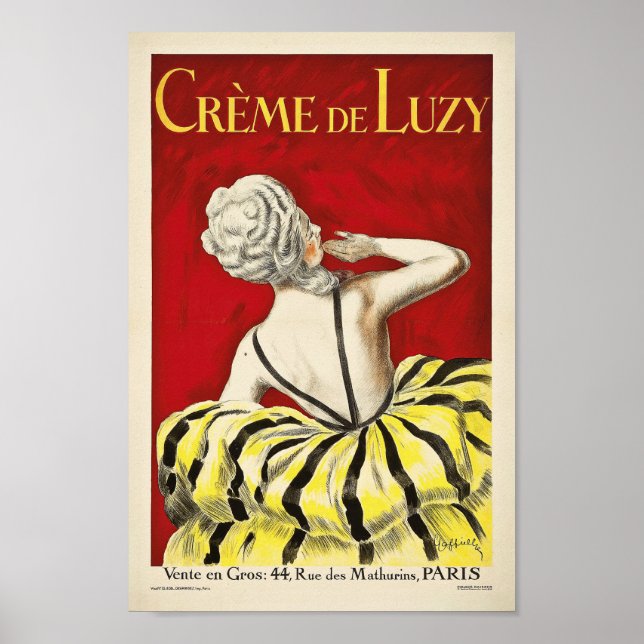 Crème De Luzy | Leonetto Cappiello Poster (Front)